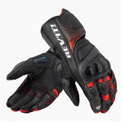 REVIT rukavice CONTROL black/neon red