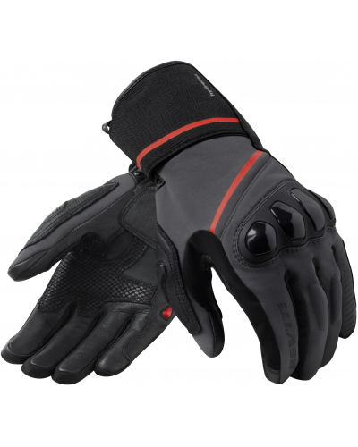 REVIT rukavice SUMMIT 4 H2O black/grey